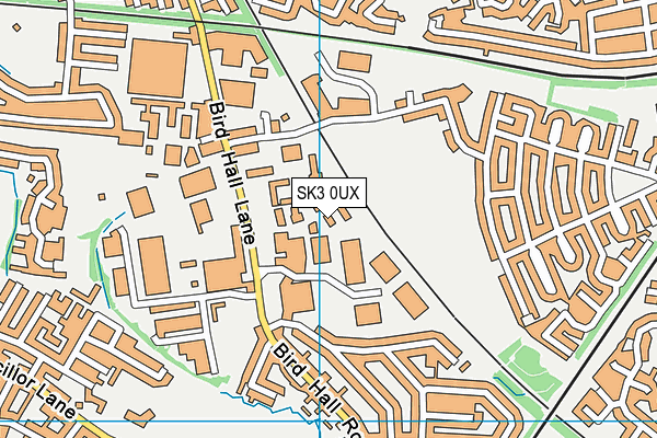 SK3 0UX map - OS VectorMap District (Ordnance Survey) SK3 0UX map - OS VectorMap District (Ordnance Survey)