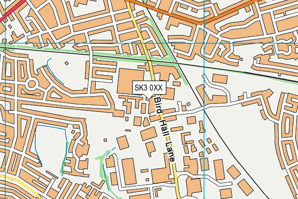 SK3 0XX map - OS VectorMap District (Ordnance Survey) SK3 0XX map - OS VectorMap District (Ordnance Survey)