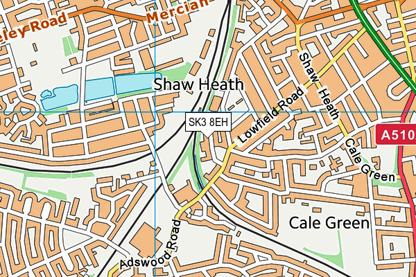 SK3 8EH map - OS VectorMap District (Ordnance Survey) SK3 8EH map - OS VectorMap District (Ordnance Survey)