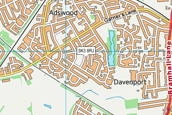 SK3 8RJ map - OS VectorMap District (Ordnance Survey) SK3 8RJ map - OS VectorMap District (Ordnance Survey)
