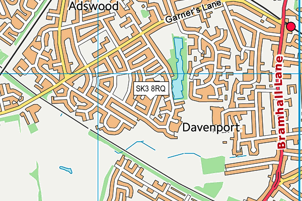SK3 8RQ map - OS VectorMap District (Ordnance Survey) SK3 8RQ map - OS VectorMap District (Ordnance Survey)