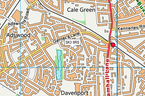 SK3 8RS map - OS VectorMap District (Ordnance Survey) SK3 8RS map - OS VectorMap District (Ordnance Survey)