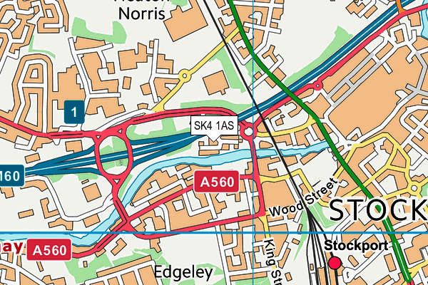 SK4 1AS map - OS VectorMap District (Ordnance Survey) SK4 1AS map - OS VectorMap District (Ordnance Survey)