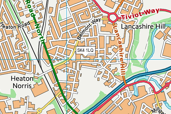 SK4 1LQ map - OS VectorMap District (Ordnance Survey) SK4 1LQ map - OS VectorMap District (Ordnance Survey)