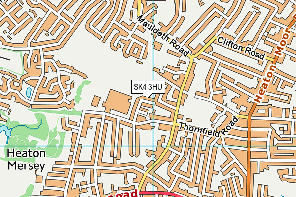 SK4 3HU map - OS VectorMap District (Ordnance Survey) SK4 3HU map - OS VectorMap District (Ordnance Survey)
