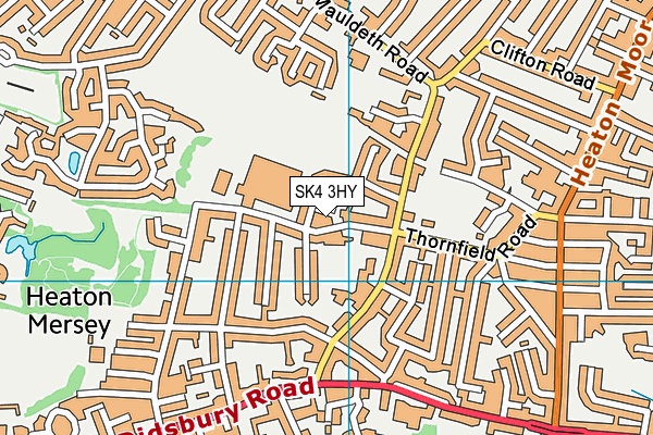 SK4 3HY map - OS VectorMap District (Ordnance Survey) SK4 3HY map - OS VectorMap District (Ordnance Survey)