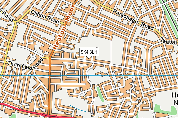 SK4 3LH map - OS VectorMap District (Ordnance Survey) SK4 3LH map - OS VectorMap District (Ordnance Survey)