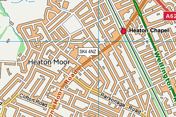 SK4 4NZ map - OS VectorMap District (Ordnance Survey) SK4 4NZ map - OS VectorMap District (Ordnance Survey)