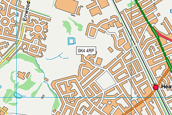 SK4 4RP map - OS VectorMap District (Ordnance Survey) SK4 4RP map - OS VectorMap District (Ordnance Survey)