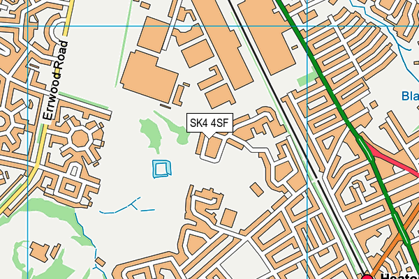 SK4 4SF map - OS VectorMap District (Ordnance Survey) SK4 4SF map - OS VectorMap District (Ordnance Survey)