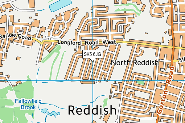 SK5 6JG map - OS VectorMap District (Ordnance Survey) SK5 6JG map - OS VectorMap District (Ordnance Survey)