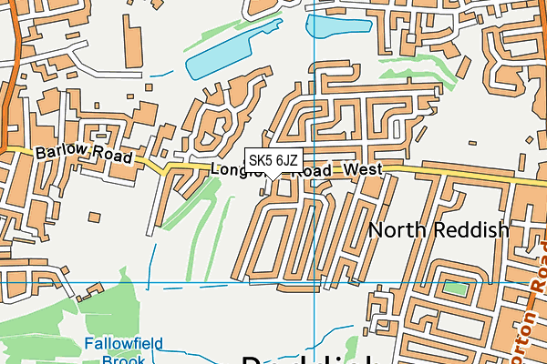 SK5 6JZ map - OS VectorMap District (Ordnance Survey) SK5 6JZ map - OS VectorMap District (Ordnance Survey)