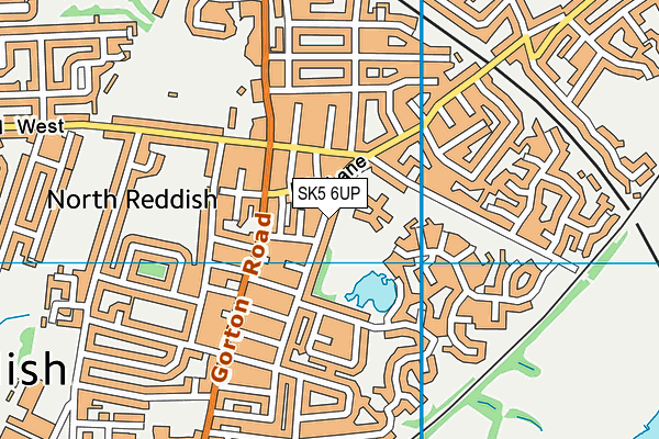 SK5 6UP map - OS VectorMap District (Ordnance Survey) SK5 6UP map - OS VectorMap District (Ordnance Survey)