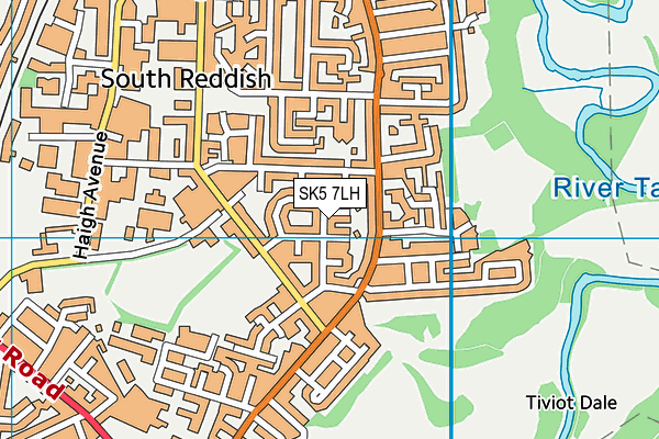 SK5 7LH map - OS VectorMap District (Ordnance Survey) SK5 7LH map - OS VectorMap District (Ordnance Survey)