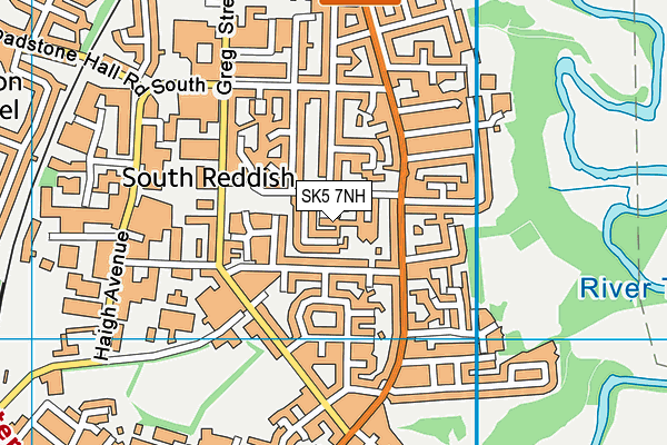 SK5 7NH map - OS VectorMap District (Ordnance Survey) SK5 7NH map - OS VectorMap District (Ordnance Survey)