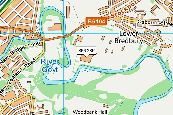 SK6 2BP map - OS VectorMap District (Ordnance Survey) SK6 2BP map - OS VectorMap District (Ordnance Survey)