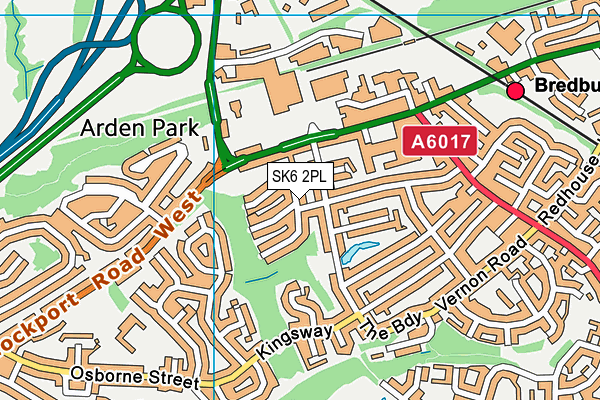 SK6 2PL map - OS VectorMap District (Ordnance Survey) SK6 2PL map - OS VectorMap District (Ordnance Survey)