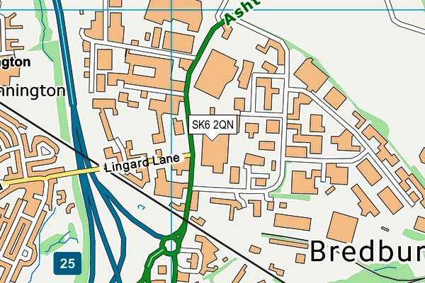 SK6 2QN map - OS VectorMap District (Ordnance Survey) SK6 2QN map - OS VectorMap District (Ordnance Survey)
