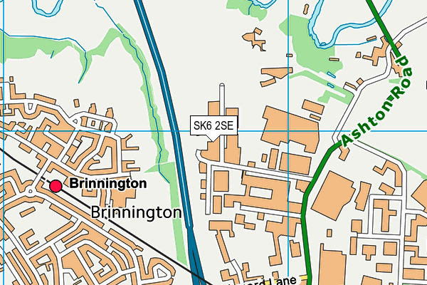 SK6 2SE map - OS VectorMap District (Ordnance Survey) SK6 2SE map - OS VectorMap District (Ordnance Survey)
