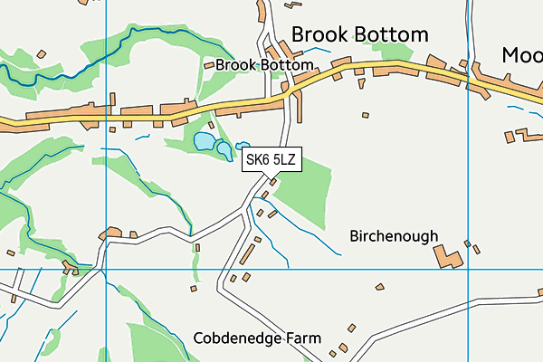 SK6 5LZ map - OS VectorMap District (Ordnance Survey)