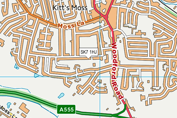 SK7 1HJ map - OS VectorMap District (Ordnance Survey) SK7 1HJ map - OS VectorMap District (Ordnance Survey)