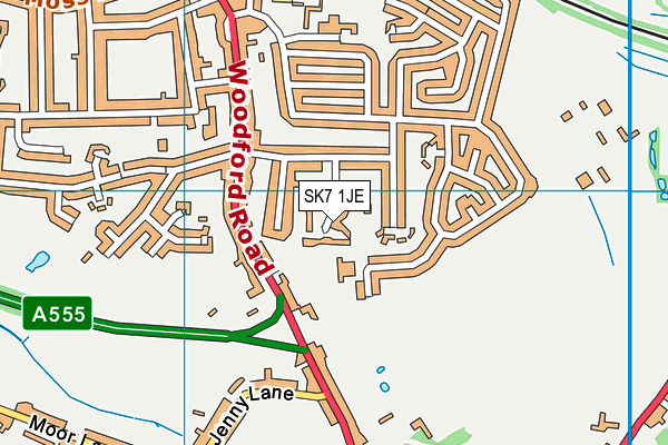 SK7 1JE map - OS VectorMap District (Ordnance Survey) SK7 1JE map - OS VectorMap District (Ordnance Survey)