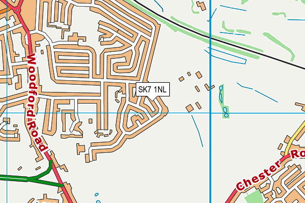 SK7 1NL map - OS VectorMap District (Ordnance Survey) SK7 1NL map - OS VectorMap District (Ordnance Survey)