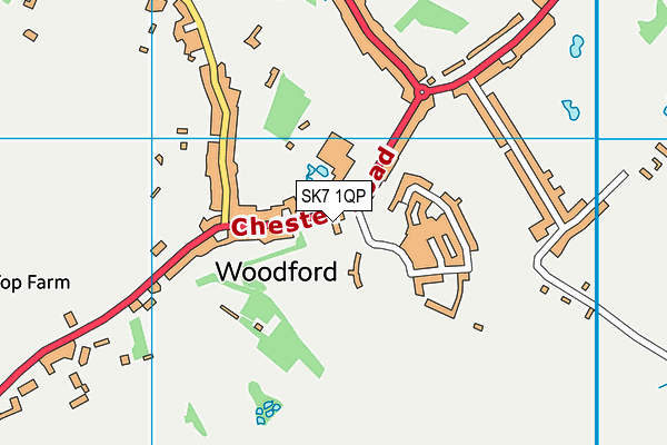 SK7 1QP map - OS VectorMap District (Ordnance Survey) SK7 1QP map - OS VectorMap District (Ordnance Survey)