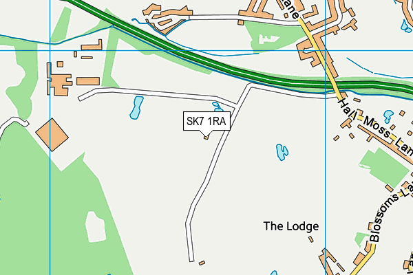 SK7 1RA map - OS VectorMap District (Ordnance Survey) SK7 1RA map - OS VectorMap District (Ordnance Survey)