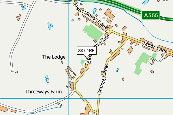 SK7 1RE map - OS VectorMap District (Ordnance Survey) SK7 1RE map - OS VectorMap District (Ordnance Survey)