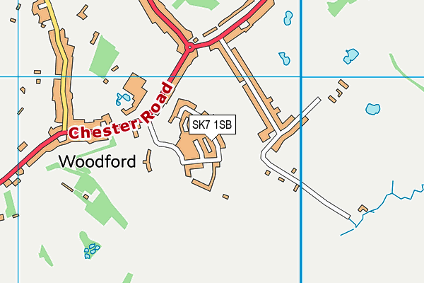 SK7 1SB map - OS VectorMap District (Ordnance Survey) SK7 1SB map - OS VectorMap District (Ordnance Survey)