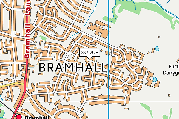 SK7 2QP map - OS VectorMap District (Ordnance Survey) SK7 2QP map - OS VectorMap District (Ordnance Survey)