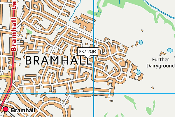 SK7 2QR map - OS VectorMap District (Ordnance Survey) SK7 2QR map - OS VectorMap District (Ordnance Survey)
