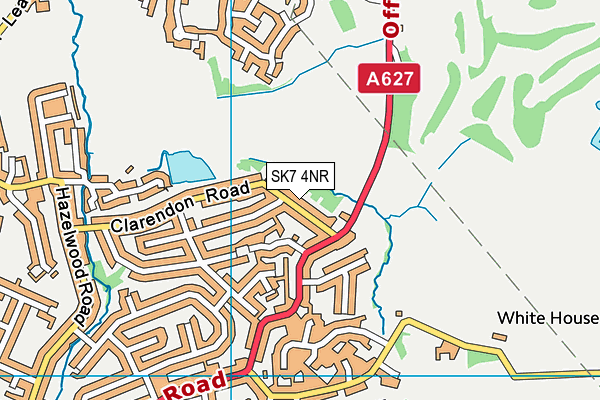 SK7 4NR map - OS VectorMap District (Ordnance Survey)