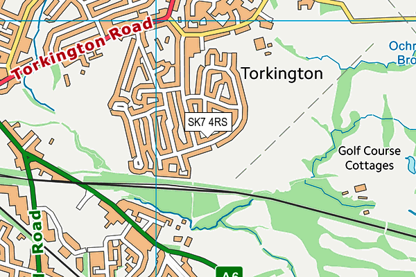 SK7 4RS map - OS VectorMap District (Ordnance Survey) SK7 4RS map - OS VectorMap District (Ordnance Survey)