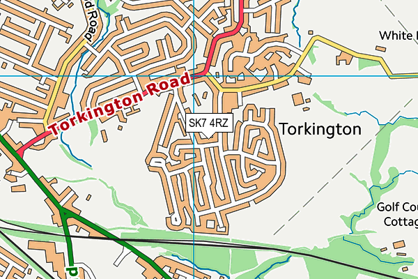 SK7 4RZ map - OS VectorMap District (Ordnance Survey) SK7 4RZ map - OS VectorMap District (Ordnance Survey)