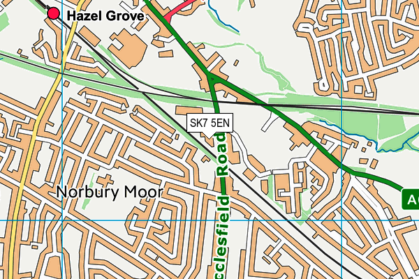 SK7 5EN map - OS VectorMap District (Ordnance Survey) SK7 5EN map - OS VectorMap District (Ordnance Survey)