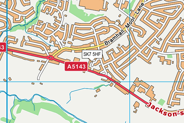 SK7 5HF map - OS VectorMap District (Ordnance Survey) SK7 5HF map - OS VectorMap District (Ordnance Survey)