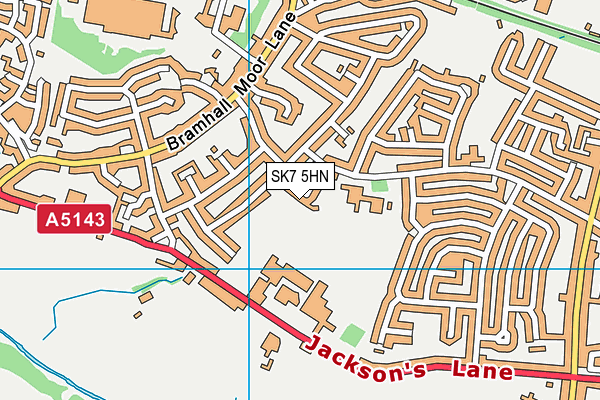 SK7 5HN map - OS VectorMap District (Ordnance Survey) SK7 5HN map - OS VectorMap District (Ordnance Survey)