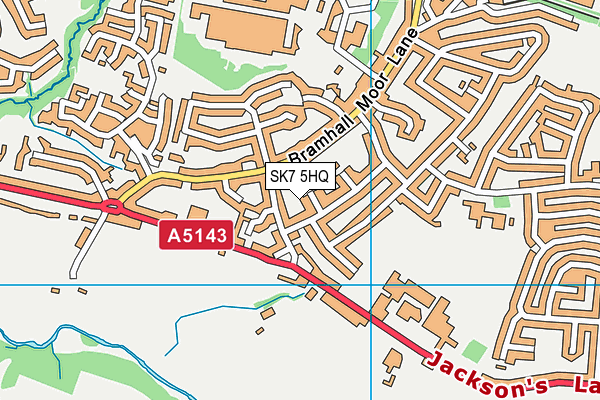 SK7 5HQ map - OS VectorMap District (Ordnance Survey) SK7 5HQ map - OS VectorMap District (Ordnance Survey)