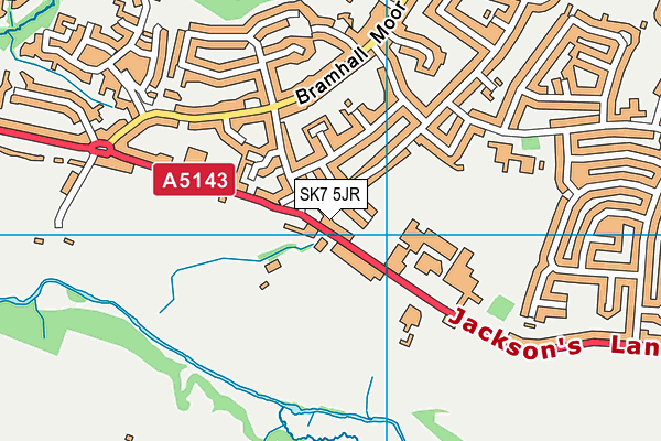 SK7 5JR map - OS VectorMap District (Ordnance Survey) SK7 5JR map - OS VectorMap District (Ordnance Survey)