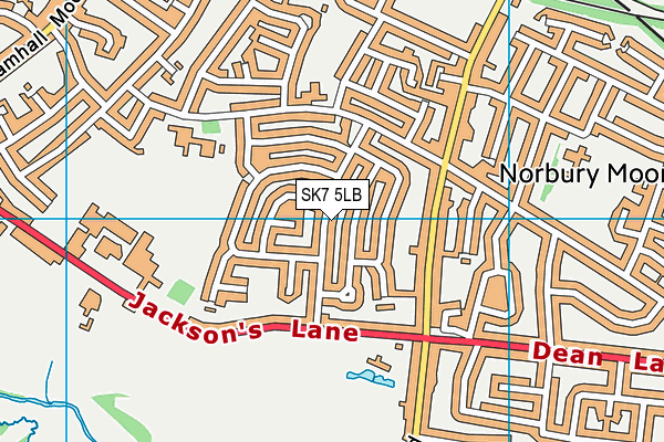SK7 5LB map - OS VectorMap District (Ordnance Survey) SK7 5LB map - OS VectorMap District (Ordnance Survey)