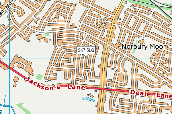SK7 5LG map - OS VectorMap District (Ordnance Survey) SK7 5LG map - OS VectorMap District (Ordnance Survey)