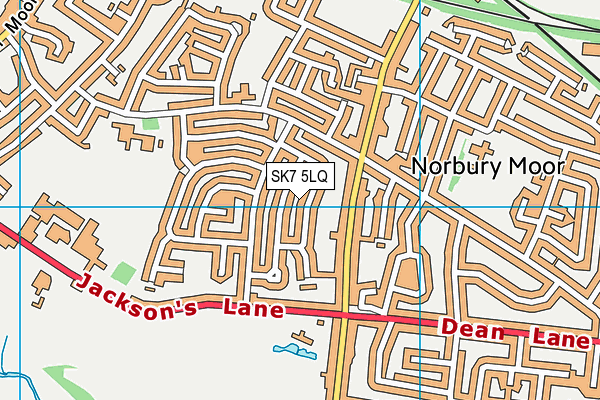 SK7 5LQ map - OS VectorMap District (Ordnance Survey) SK7 5LQ map - OS VectorMap District (Ordnance Survey)