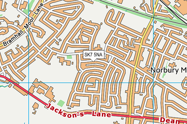 SK7 5NA map - OS VectorMap District (Ordnance Survey) SK7 5NA map - OS VectorMap District (Ordnance Survey)