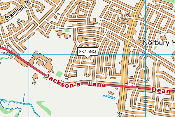 SK7 5NQ map - OS VectorMap District (Ordnance Survey) SK7 5NQ map - OS VectorMap District (Ordnance Survey)