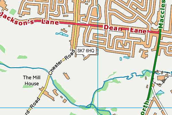 SK7 6HQ map - OS VectorMap District (Ordnance Survey)