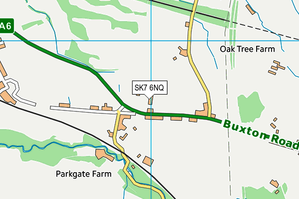 SK7 6NQ map - OS VectorMap District (Ordnance Survey) SK7 6NQ map - OS VectorMap District (Ordnance Survey)