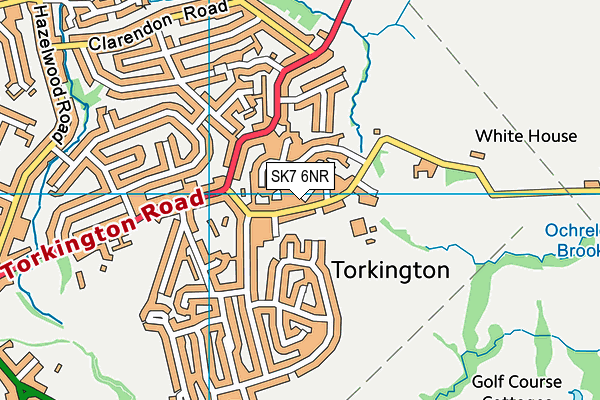 SK7 6NR map - OS VectorMap District (Ordnance Survey)