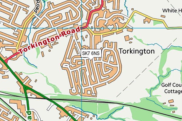 SK7 6NS map - OS VectorMap District (Ordnance Survey)